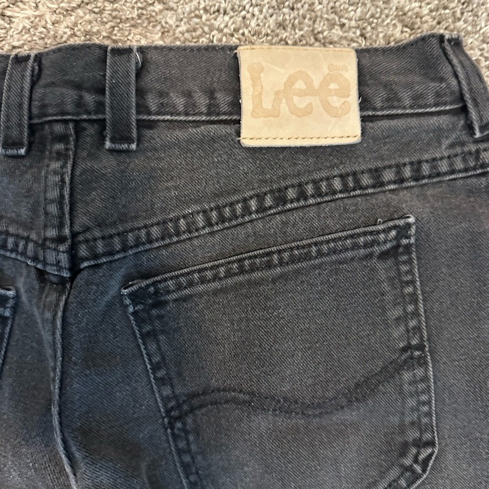 Lee Vintage Black mom jeans size 14 short
